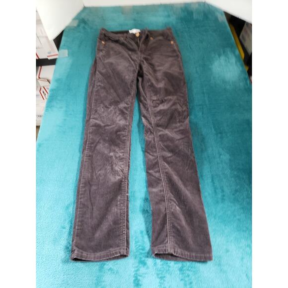Gap Jeans Size 00 Womens Brown Stretch Pant Denim Mid Rise Vintage Slim Straight - Picture 1 of 12